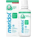 Meridol Mundspülung Zahnfleischschutz & Frischer, Atem, ohne Alkohol, mit Fluorid, antibakteriell, 400ml
