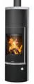 JUSTUS Kaminofen Faro Aqua 2.0 wasserführend schwarz Speckstein 8,5kW