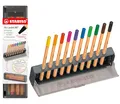STABILO - Fineliner - point 88-10er Click Set - 10 Farben