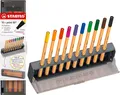 STABILO Marker STABILO point 88 Klick-Set 10er Fineliner mehrfarbig