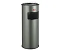 WESCO Standascher 50 in NEUSILBER inklusive Abfallvolumen 50 Liter / Mülleime...