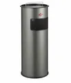 WESCO® Standascher 50 l. mit Sieb, neusilber