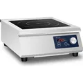 Expondo Royal Catering Induktionsplatte - 5000 W - 33 cm - 240 °C - - Silber