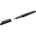 STABILO Füllhalter Füller Flow Active M schwarz inkl. 1 Standardpatrone.