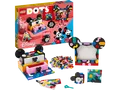 LEGO DOTS 41964 Micky & Minnie Kreativbox zum Schulanfang Bausatz, Mehrfarbig