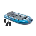 Intex Boot Schlauchboot Angelboot Ruderboot Motorboot Aussenboardmotor 4 Pers