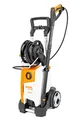Stihl RE 130 PLUS Pressure Washer mit 135 bar, Aluminium-Pumpenkopf, kabelgebunden, weiß/schwarz/orange