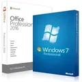Windows 7 Professional + Office 2016 Professional+ LizenzschlÅssel
