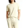 Polo Ralph Lauren T-Shirt Organic Cotton Dyed Garn Classic Fit Gefärbt mit natürlichen Inhaltsstoffen aus Pflanzen beige XXL