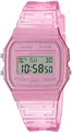 Casio Casual F-91WS-4EF Damenuhr Armbanduhr Chronograph 33,2 mm rosa