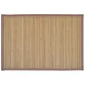 vidaXL 6 Platzdeckchen Bambus Platzdecke Platzset Tischmatte 30 x 45 cm Braun