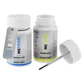 MG PRIME Autolack Lackstift Set für Mercedes 5391 Horizontblau Metallic/Horizon Blue Metallic Basislack Klarlack je 50ml