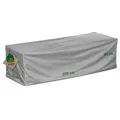 Mehr Garten Premium Protect Loungesofa Schutzhülle 3 Sitzer, 220x90x80 cm, hellgrau, atmungsaktives 2-lagiges Polyestergewebe, Gartenmöbel Abdeckung wasserdicht und UV-beständig