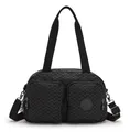 kipling Medium Shoulderbag Umhängetasche Schultertasche Signature Emb Schwarz