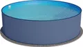 Summer Fun Stahlwandbecken Malediven Basic rund ø 4,50m x 1,20m Folie 0,4mm Einzelbecken Pool Rundpool / 450 x 120 cm Stahlwandpool Rundbecken