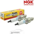 2x NGK 4549 CR7HSA Zündkerze für Kymco Agility 50 4T City 2008 Roller Thunder
