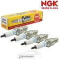 4x NGK 4549 CR7HSA Zündkerze für Kymco Agility 50 4T City 2008 Roller Thunder