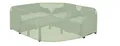 tepro Abdeckhaube Universal für Lounge-/Sitzgruppe klein, beige (230 x 165 x 80 cm)