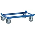Palettenfahrgestell f.Palettengröße 800x600mm TPE Bereifung Trgf.750kg FETRA