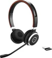 Jabra Evolve 65 UC Stereo Headset, On-Ear, Bluetooth, kabellos, NFC