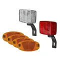 Tom & Jerry reflectorset 8 Eiliger Kunststoff
