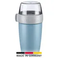 Westmark Müslibecher, 700 ml, blau, Joghurtbecher, To-Go Becher, Snackbecher