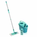 Leifheit Reinigungs-Set Clean Twist M Ergo micro duo, mit 1 L Kraftreiniger