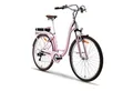 VECOCRAFT E-Bike Cityrad HEBE 25 km/h e bike damen, 7 Gang Shimano, Kettenschaltung, Heckmotor, 360 Wh