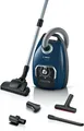 Bodenstaubsauger mit Staubbeutel 700 W Allergie-Filter Serie 8 BGL8XPER (Schwarz, Blau)