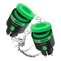 NOUS A6Z ZigBee - Outdoor Stecker - grün/schwarz