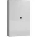 ClassiX Aktenschrank X-530387, aus Metall, abschließbar, 120 x 195 x 60cm, weiß