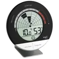 TFA Dostmann Schimmel Radar digitales Thermo-Hygrometer, 30.5032, mit Warnsignal, L 98 x B 23 (50) x H 98 (111) mm
