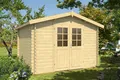 Gartenhaus Blockhaus  Satteldach 28 mm Britta B 320x290 cm Tene