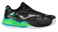 Joma Padelschuhe Spin 2501 (Stabilität/Dämpfung) schwarz/grün Herren, Größe Euro (US): 40 (7)