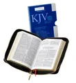 KJV Pocket Reference Edition KJ243:XRZ Black French Morocco Leather, with Zip