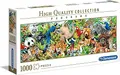Clementoni 39517 Wildlife – Puzzle 1000 Teile, Panorama Puzzle, Geschicklichkeitsspiel für die ganze Familie, Erwachsenenpuzzle ab 14 Jahren