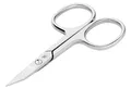 Nagelschere Edelstahl 9cm gebogen spitz Silber Hautschere Fußnägel Classic
