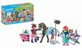 PLAYMOBIL Country 71241 Tierärztin für Pferde, Deutsches Sportpferd und Mobiles Röntgengerät für den Reiterhof, Spielzeug für Kinder ab 4 Jahren