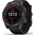 Garmin fenix 7x Solar -51mm - Slate-Grey - Schwarz