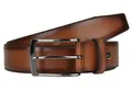 LLOYD Thin Leather Belt W90 Gürtel Accessoire Cognac Braun