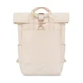 Expatrié Rucksack Damen Beige - Adele - Rolltop Tagesrucksack Elegant für Uni Fahrrad Arbeit - Eleganter Laptop Backpack Groß Frauen - Wasserabweisend