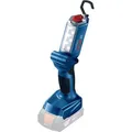 Bosch Arbeitsleuchte GLI 18V-300 Professional LED, für 14,4V / 18V Akkus, mit Haken, 300 Lumen