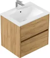 Badmöbel Waschplatz "Limes 60 cm" Eiche Gold