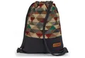By Bers Turnbeutel Leon By Bers Turnbeutel Beutelrucksack Freizeitrucksack (Tagesrucksack Turnbeutel Beutelrucksack Freizeitrucksack für Strand Sport Festival Freizeit Alltag Einkauf aus Baumwolle Innentasche Schlüsselband), robuste hochwertige Baumwolle - bestens verarbeitet