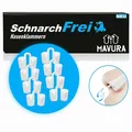 SchnarchFrei Nasenspreizer Set Nasendilatatoren Nasenklammer Schnarchen [8er]