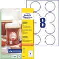 80er Multipack Avery-Zweckform 5081 Universal-Etiketten Ø 65 mm Papier Weiß 80