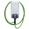 Keba Wallbox KeContact P40 Pro, 131119, weiß, 22 kW / 32A / 400V, Typ 2, RFID, MID, LTE Kabel 6m