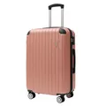 Frentree Hartschalen Koffer mit TSA-Zahlenschloss aus ABS Kunststoff, robust und Ultraleicht, Reisekoffer mit 4 Doppel-Leichtlauf-Räder 360° drehbar, Handgepäck/L/XL oder Set