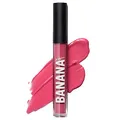 Banana Beauty Semi Matte Liquid Lipstick mit 10h Halt (Oh-la-licious/knalliges Pink) – Lippenstift matt für volle Lippen – Schutz vor Austrocknen & intensives Volumen