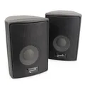 Dynavox AS-301 Lautsprecher Mini Boxen High Class Satelliten Schwarz, Paarpreis